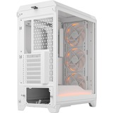 Fractal Design Meshify 3 Ambience Pro RGB Clear Tint midi tower behuizing Wit | 2x USB-A | 1x USB-C | RGB | Tempered Glass