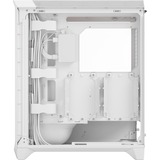 Fractal Design Meshify 3 Ambience Pro RGB Clear Tint midi tower behuizing Wit | 2x USB-A | 1x USB-C | RGB | Tempered Glass