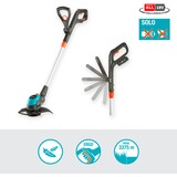 GARDENA EasyCut 23/18V P4A solo grastrimmer Grijs/turquoise, 14700-55, Accu niet inbegrepen