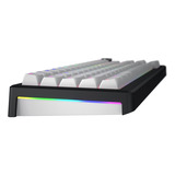 Hator Skyfall Wireless RGB mechanisch gaming toetsenbord Zwart, US lay-out (QWERTY), HATOR Aurum Sterling, 65%, RGB, Double shot ABS, Hot-swap, 2.4GHz | Bluetooth | USB-C
