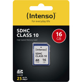 Intenso SDHC 16GB Class 10 geheugenkaart 