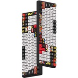 Iqunix F97 Graffiti Diary Wireless Mechanical Keyboard Zwart, US lay-out (QWERTY), Cherry MX Brown, 96%, RGB leds, Hot-swappable, PBT, 2.4GHz | Bluetooth 5.1 | USB-C