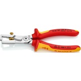 KNIPEX Striptang StriX 13 66 180 VDE Rood/geel, Lengte 180mm, met kartelschroef