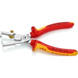 KNIPEX Striptang StriX 13 66 180 VDE Rood/geel, Lengte 180mm, met kartelschroef