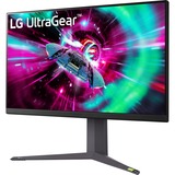 LG UltraGear 27GR93U-B 27" 4K UHD gaming monitor Zwart, 2x HDMI, DisplayPort, 2x USB-A, USB-B, 144 Hz