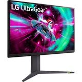 LG UltraGear 27GR93U-B 27" 4K UHD gaming monitor Zwart, 2x HDMI, DisplayPort, 2x USB-A, USB-B, 144 Hz