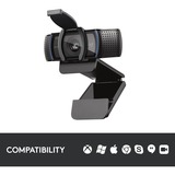 Logitech C920s Pro HD Webcam Zwart