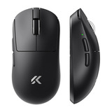 MCHOSE A7 V2 Ultra gaming muis Zwart, 42000 DPI, 2.4 GHz / Bluetooth / USB-C