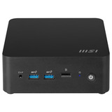 MSI Cubi NUC AI 1UMG-007EU pc-systeem Zwart | Core Ultra 5 125H | Arc Graphics | 8 GB | 512 GB SSD