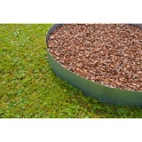 Nature Borderrand van verzinkt staal begrenzing Grijs, 3x H 10,2 x 91,4 cm, Incl. 4x grondpennen