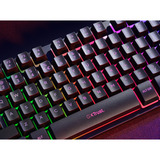 Trust GXT 833 Thado Toetsenbord met TKL-verlichting Zwart, US lay-out (QWERTY), 80% (TKL)	, RGB