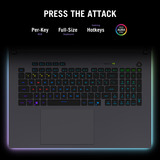ASUS ROG Strix G18 G815LP-S9164W 18"  gaming laptop Donkergrijs | Ultra 9 275HX | RTX 5070 | 32 GB | 1 TB SSD