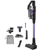 BLACK+DECKER 18V 2.5Ah 4IN1 Steelstofzuiger Zwart/paars