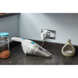 BLACK+DECKER NVC115JLEW-QW 3.6V 1.5Ah Kruimeldief handstofzuiger Wit, Incl. Jack-Plug lader