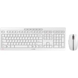 CHERRY STREAM DESKTOP RECHARGE draadloze desktopset Wit, EU lay-out (QWERTY), Cherry SX-Schaartechnologie, 100%,  2.400 dpi