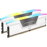 Corsair 32 GB DDR5-6000 (2x 16 GB) Kit werkgeheugen Wit, CMH32GX5M2E6000Z36W, Vengeance RGB, XMP