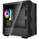 DeepCool CC360 ARGB mini tower behuizing Zwart | 2x USB-A | RGB | Window