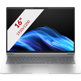 HP EliteBook 6 G1i AI (AD3Q7ET) 16"  Copilot+ laptop Zilver | Ultra 7 255H | Arc 140T | 32 GB | 1 TB SSD