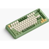 Iqunix ZX75 Camping Wireless Mechanical Keyboard Groen, US lay-out (QWERTY), Cherry MX Silent Red, 75%, RGB leds, Hot-swappable, Double-shot PBT, 2.4GHz | Bluetooth 5.1 | USB-C