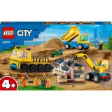 LEGO City - Kiepwagen, bouwtruck en sloopkraan Constructiespeelgoed 60391