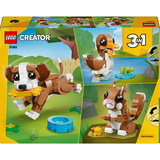 LEGO Creator 3-in-1 - Schattige dieren: speelse puppy Constructiespeelgoed 31382