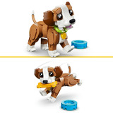 LEGO Schattige dieren: speelse puppy Constructiespeelgoed 31382