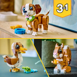 LEGO Schattige dieren: speelse puppy Constructiespeelgoed 31382