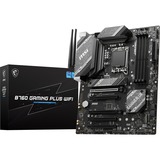 MSI B760 GAMING PLUS WIFI socket 1700 moederbord Grijs/zwart, RAID, 2.5Gb-LAN, Wi-Fi 6E, BT, Sound, ATX