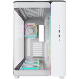 Montech KING 95 PRO midi tower behuizing Wit | 2x USB-A | 1x USB-C | RGB | Tempered Glass