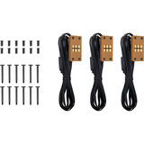 Thermaltake CT120 EX ARGB Sync PC Cooling Fan Gravel Sand (3-Fan Pack) case fans Lichtbruin, 3 stuks, 120 x 120 x 25 mm, PWM