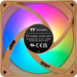 Thermaltake CT120 EX ARGB Sync PC Cooling Fan Gravel Sand case fans Lichtbruin, 3 stuks, 120 x 120 x 25 mm, PWM, 3 stuks