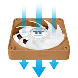 Thermaltake CT120 EX ARGB Sync PC Cooling Fan Gravel Sand case fans Lichtbruin, 3 stuks, 120 x 120 x 25 mm, PWM, 3 stuks
