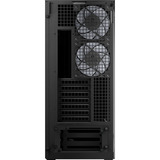 ARCTIC Xtender VG (Mirror Black) midi tower behuizing Zwart | 2x USB-A | 1x USB-C | RGB | Tempered Glass