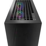 ARCTIC Xtender VG (Mirror Black) midi tower behuizing Zwart | 2x USB-A | 1x USB-C | RGB | Tempered Glass