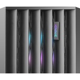 AZZA Legionaire midi tower behuizing Zwart | 2x USB-A | RGB