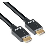 Club 3D Ultra High Speed HDMI 2.1 Gecertificeerde kabel Zwart, 2 meter, 4K 120Hz, 8K 60Hz, 48Gbps