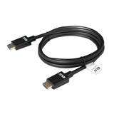 Club 3D Ultra High Speed HDMI 2.1 gecertificeerde kabel male-male Zwart, 2 meter, 4K 120Hz, 8K 60Hz, 48Gbps