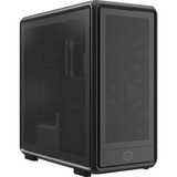 Cooler Master MasterFrame 600 Mesh midi tower behuizing Zwart | 2x USB-A | 1x USB-C | RGB | Tempered Glass