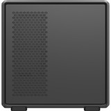 Cooler Master MasterFrame 600 Mesh midi tower behuizing Zwart | 2x USB-A | 1x USB-C | RGB | Tempered Glass