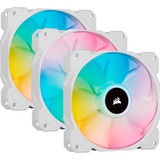 Corsair iCUE SP120 RGB ELITE Performance, Triple Pack with Lighting Node CORE case fan Wit, Incl. CORSAIR Lighting Node CORE
