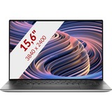 Dell XPS 15 9520-RD4YP 15.6" laptop Zilver/platina | i7-12700H | RTX 3050 Ti | 32 GB | 1 TB SSD | Win 11 Pro | Touch
