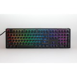 Ducky One 3 Classic RGB mechanisch toetsenbord Zwart, US lay-out (QWERTY), Cherry MX Blue, 100%, RGB led, Double-shot PBT, Hot-swappable, QUACK Mechanics