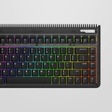 Iqunix OG80 Dark Side Wireless Mechanical Keyboard Zwart, US lay-out (QWERTY), Cherry MX Red, 80% (TKL)	, RGB leds, Hot-swappable, PBT, 2.4GHz | Bluetooth 5.1 | USB-C