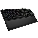 Logitech G513 CARBON LIGHTSYNC RGB Mechanical Gaming Keyboard, Gaming toetsenbord Zwart, US lay-out, GX Brown, RGB leds