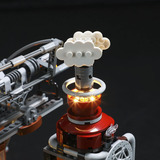 Lumibricks Steampunk World - Steampunk Train Station Constructiespeelgoed F9007V2.0