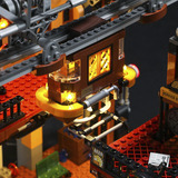 Lumibricks Steampunk World - Steampunk Train Station Constructiespeelgoed F9007V2.0