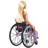 Mattel Barbie Fashionistas - Barbie met een paarse rolstoel #194 Pop 