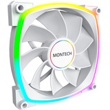 Montech RX140 PWM case fan Wit, 4-pin PWM + 3-pin ARGB