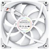 Montech RX140 PWM case fan Wit, 4-pin PWM + 3-pin ARGB