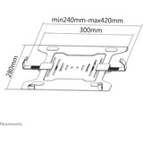 Neomounts NOTEBOOK-V200 laptop- en smartphonehouder standaard 